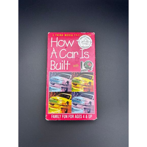 Vintage VHS Tape HOW A CAR IS BUILT With Parrot Parents Choice - Picture 8 of 9